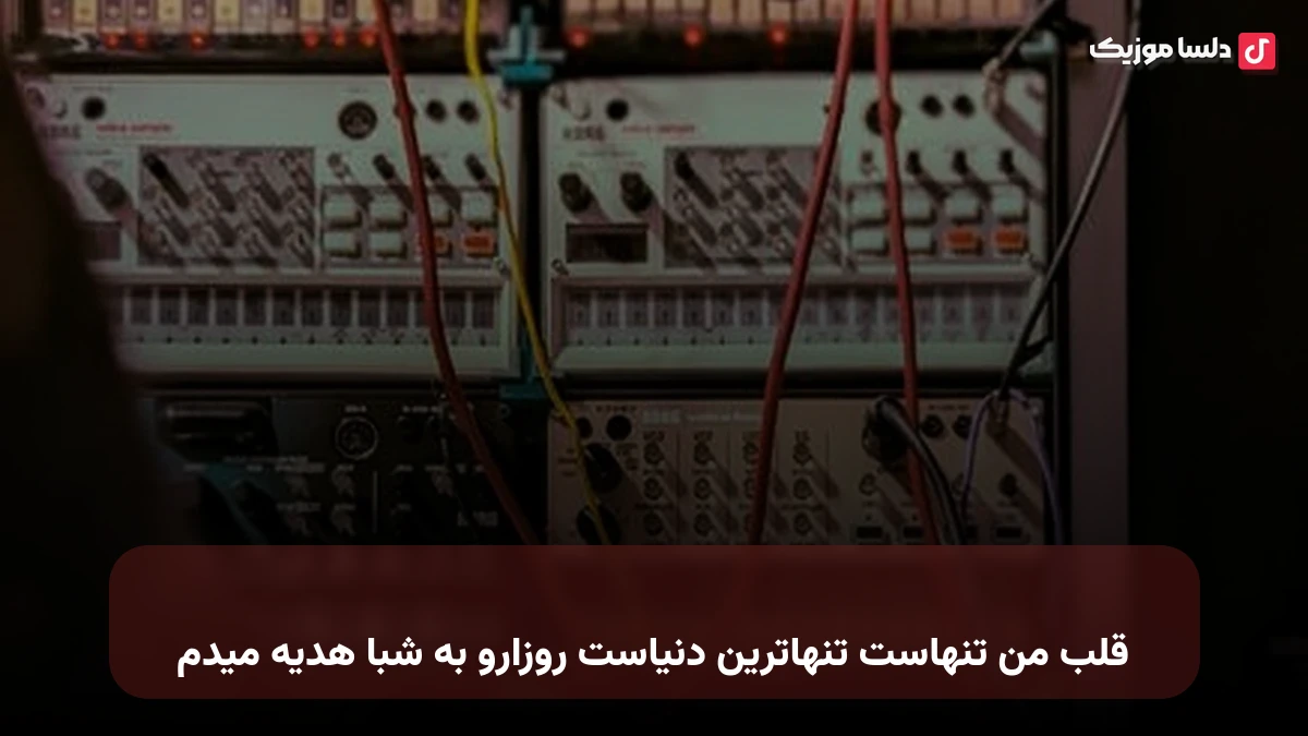 قلب من تنهاست تنهاترین دنیاست روزارو به شبا هدیه میدم
